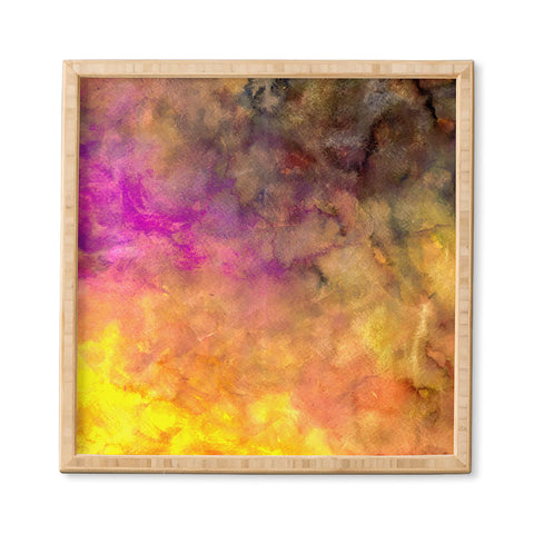 Sophia Buddenhagen Purple Abyss Framed Wall Art