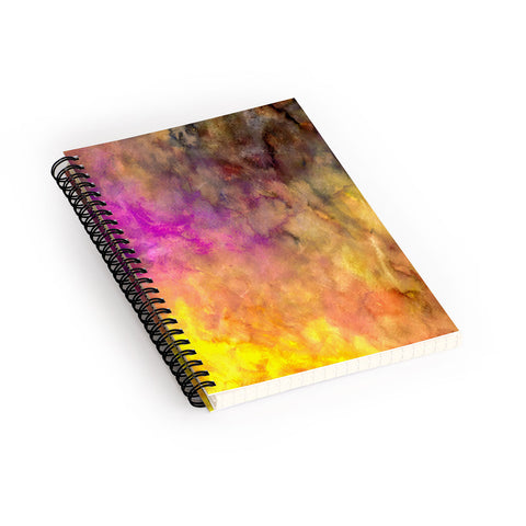 Sophia Buddenhagen Purple Abyss Spiral Notebook