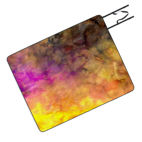 Sophia Buddenhagen Purple Abyss Picnic Blanket