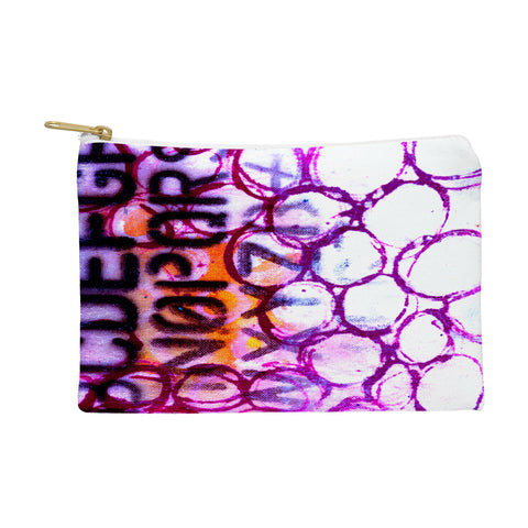 Sophia Buddenhagen Purple Circles Pouch