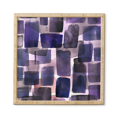 Sophia Buddenhagen Purple Dawn Framed Wall Art