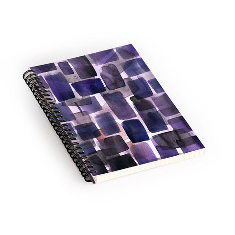 Sophia Buddenhagen Purple Dawn Spiral Notebook
