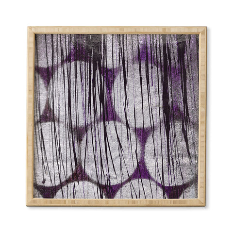 Sophia Buddenhagen Purple Spotlight Framed Wall Art