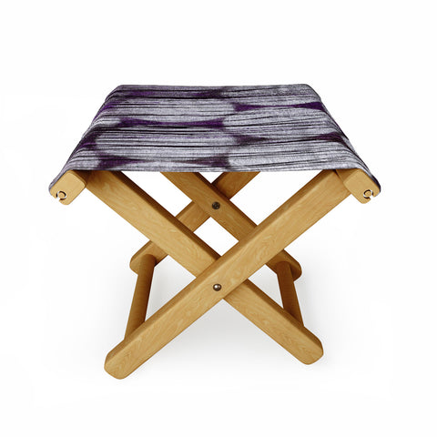 Sophia Buddenhagen Purple Spotlight Folding Stool