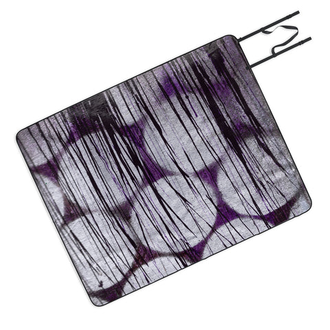 Sophia Buddenhagen Purple Spotlight Picnic Blanket
