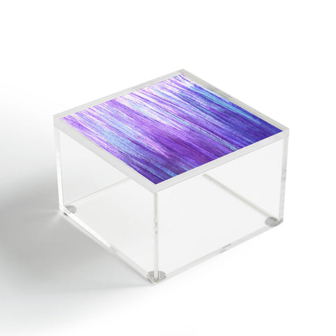 Sophia Buddenhagen Purple Stream Acrylic Box