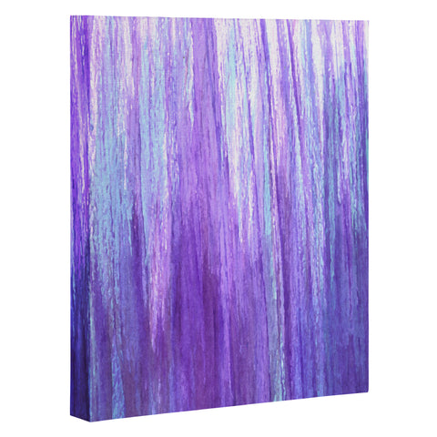 Sophia Buddenhagen Purple Stream Art Canvas
