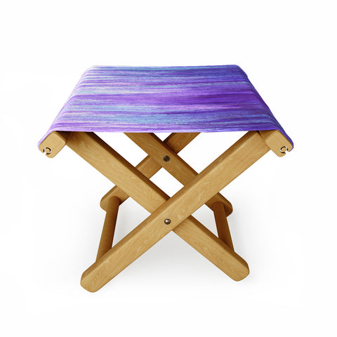 Sophia Buddenhagen Purple Stream Folding Stool