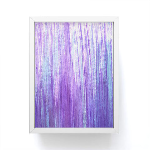 Sophia Buddenhagen Purple Stream Framed Mini Art Print
