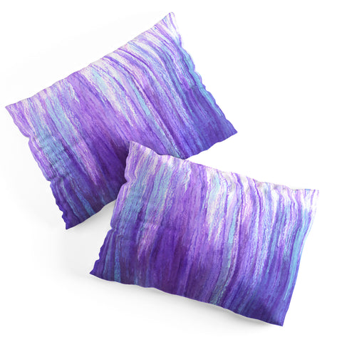 Sophia Buddenhagen Purple Stream Pillow Shams