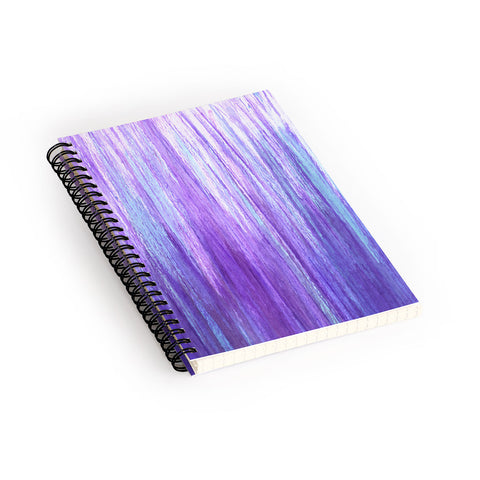 Sophia Buddenhagen Purple Stream Spiral Notebook