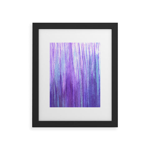 Sophia Buddenhagen Purple Stream Framed Art Print