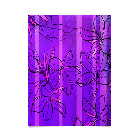 Sophia Buddenhagen Radiant Plumeria Poster