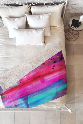 Sophia Buddenhagen Reflection Fleece Throw Blanket