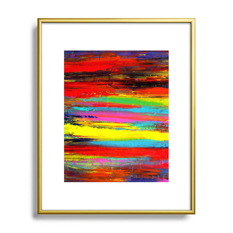 Sophia Buddenhagen Remuv Hate Metal Framed Art Print