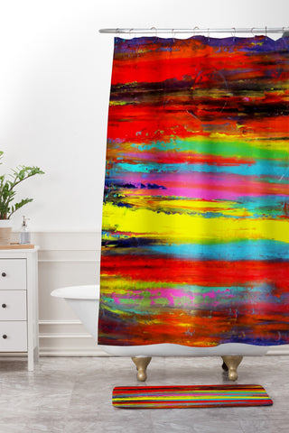 Sophia Buddenhagen Remuv Hate Shower Curtain And Mat