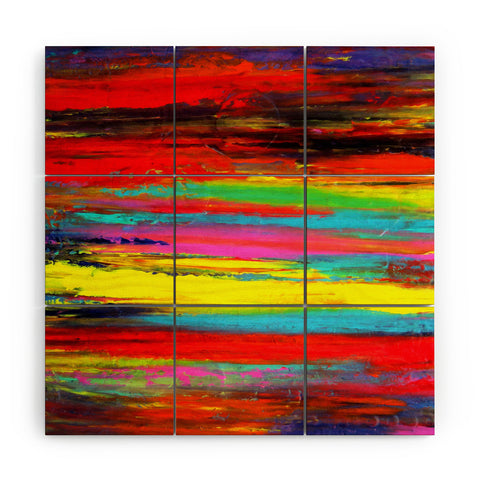 Sophia Buddenhagen Remuv Hate Wood Wall Mural