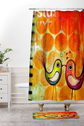 Sophia Buddenhagen S W A K Shower Curtain And Mat