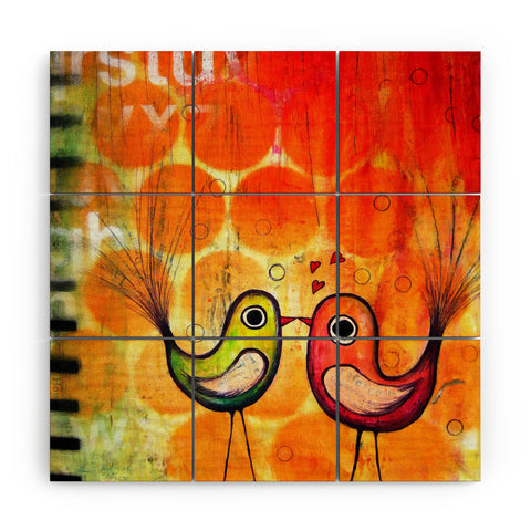 Sophia Buddenhagen S W A K Wood Wall Mural