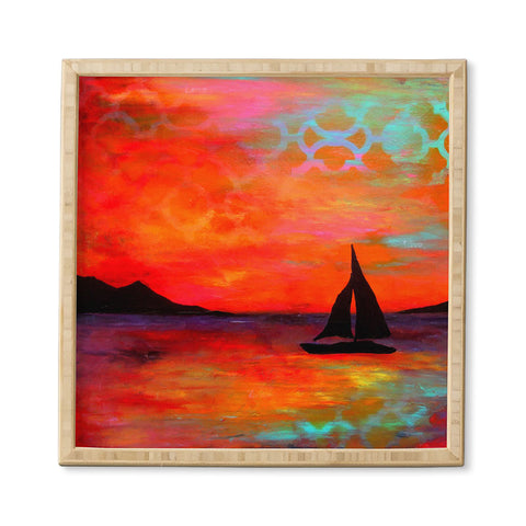 Sophia Buddenhagen Sail Away With Me Framed Wall Art