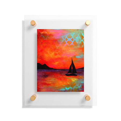 Sophia Buddenhagen Sail Away With Me Floating Acrylic Print