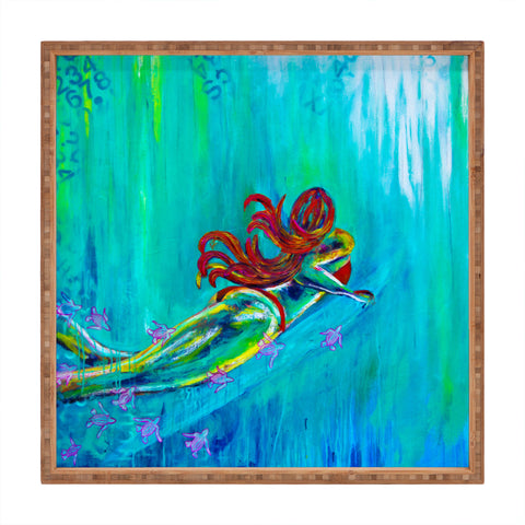 Sophia Buddenhagen Satisfy My Soul Square Tray