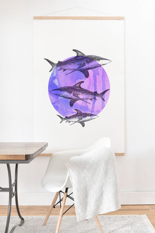 Sophia Buddenhagen Sharks Art Print And Hanger