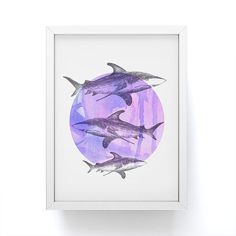 Sophia Buddenhagen Sharks Framed Mini Art Print