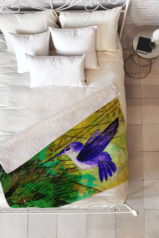 Sophia Buddenhagen Snack Time Fleece Throw Blanket