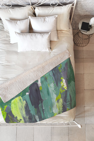 Sophia Buddenhagen Spaces in Between Fleece Throw Blanket