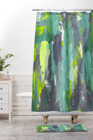 Sophia Buddenhagen Spaces in Between Shower Curtain And Mat