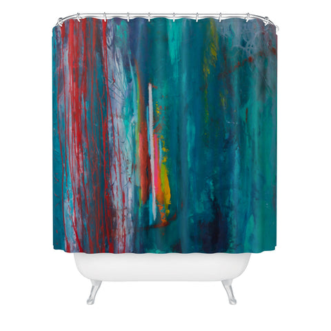 Sophia Buddenhagen Stretched Shower Curtain