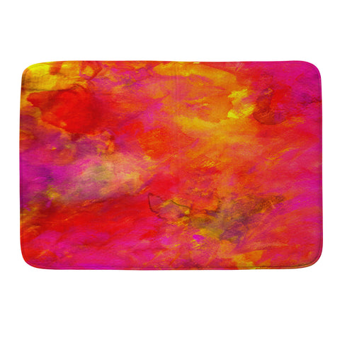 Sophia Buddenhagen Summer Heat Memory Foam Bath Mat