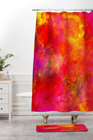 Sophia Buddenhagen Summer Heat Shower Curtain And Mat