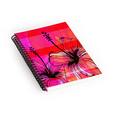 Sophia Buddenhagen Summer Pink Spiral Notebook