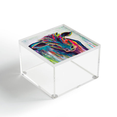 Sophia Buddenhagen Texas Cow Acrylic Box