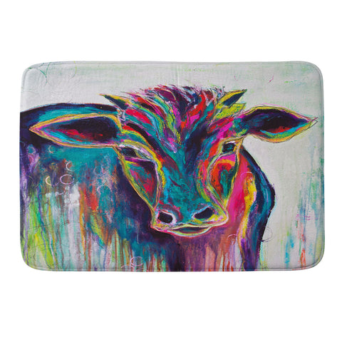 Sophia Buddenhagen Texas Cow Memory Foam Bath Mat