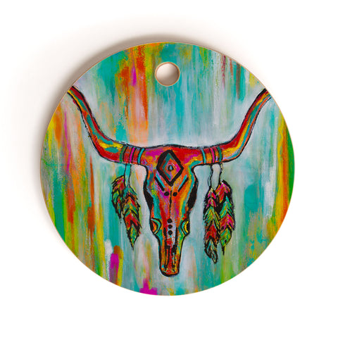 Sophia Buddenhagen Texas Strong Cutting Board Round
