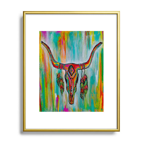 Sophia Buddenhagen Texas Strong Metal Framed Art Print