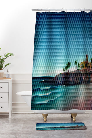 Sophia Buddenhagen The Hacienda Shower Curtain And Mat