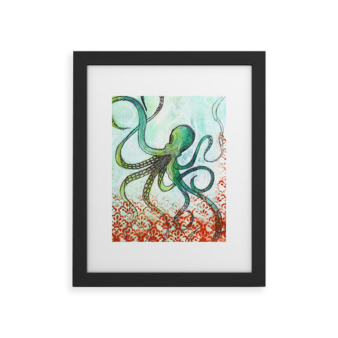 Sophia Buddenhagen The Octopus Framed Art Print