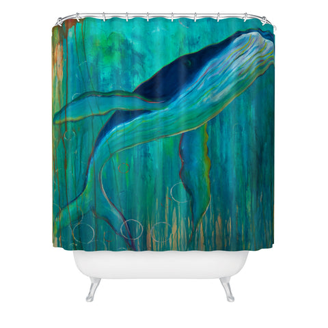 Sophia Buddenhagen The Record Keeper Shower Curtain