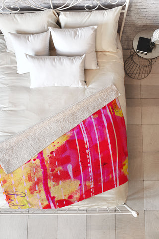 Sophia Buddenhagen The Spectrum Fleece Throw Blanket