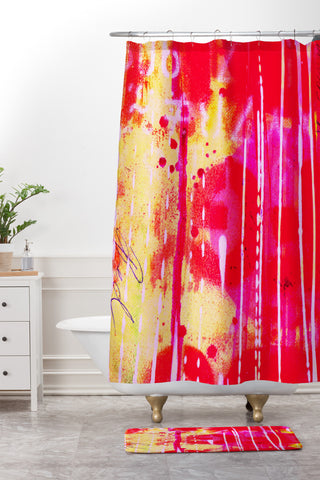 Sophia Buddenhagen The Spectrum Shower Curtain And Mat