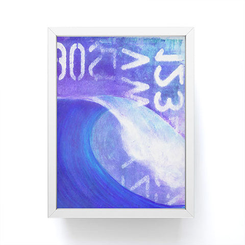 Sophia Buddenhagen The Wave Framed Mini Art Print