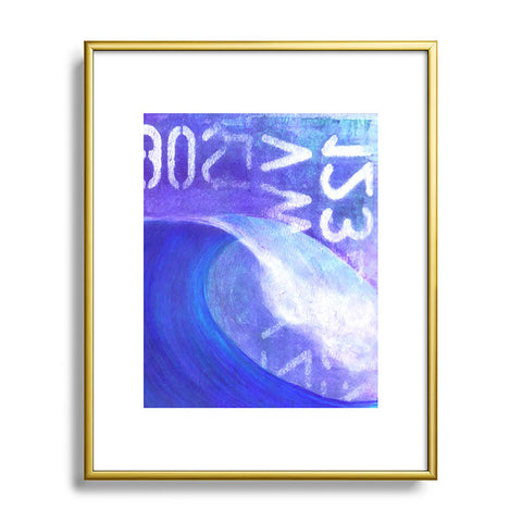 Sophia Buddenhagen The Wave Metal Framed Art Print