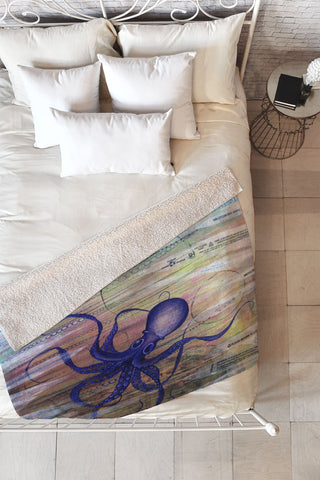 Sophia Buddenhagen Toxic Fleece Throw Blanket