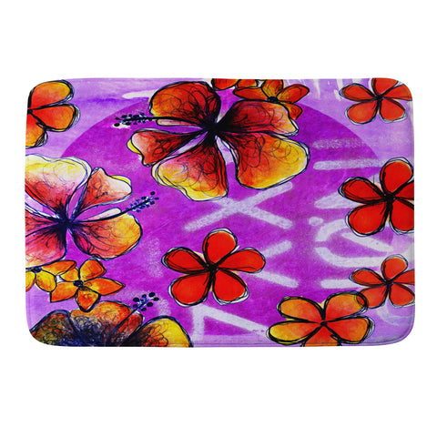 Sophia Buddenhagen Tropical Bali Memory Foam Bath Mat