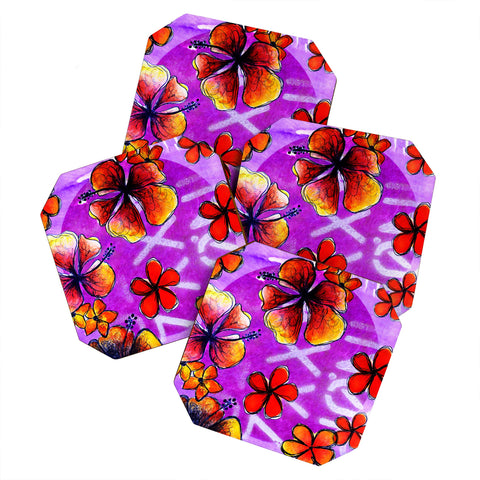 Sophia Buddenhagen Tropical Bali Coaster Set