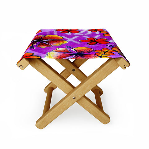 Sophia Buddenhagen Tropical Bali Folding Stool